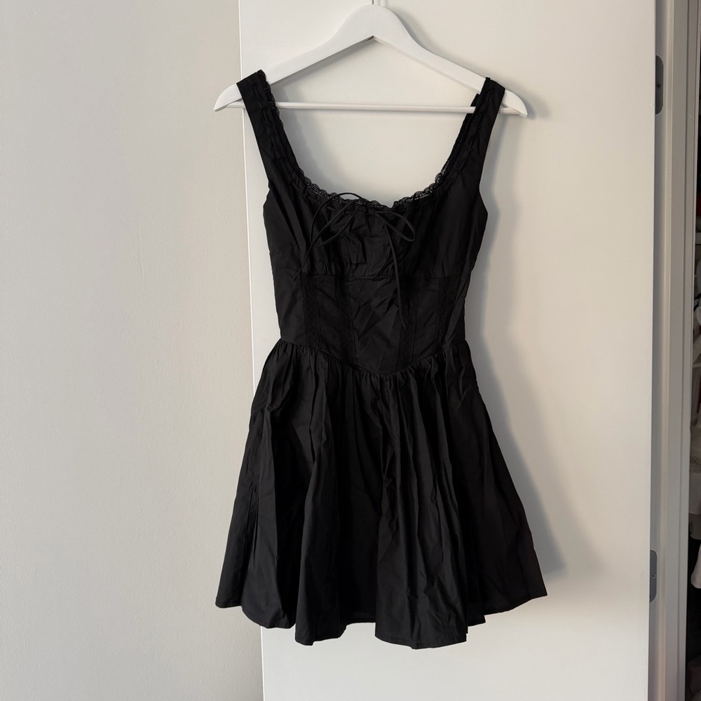NIA Black Mini Dress